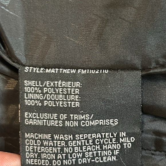 London Fog Single Breasted Black 3/4 Trench Coat Jacket Men’s Size  44T - Picture 7 of 14